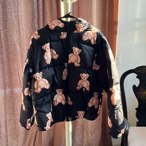 Women’s Teddy Bear Puffer Jacket